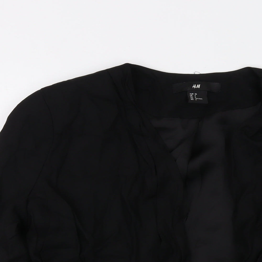 H&M Womens Black Jacket Size 8