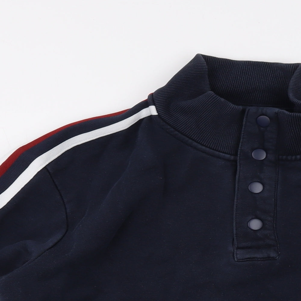 NEXT Mens Blue Cotton Pullover Sweatshirt Size L