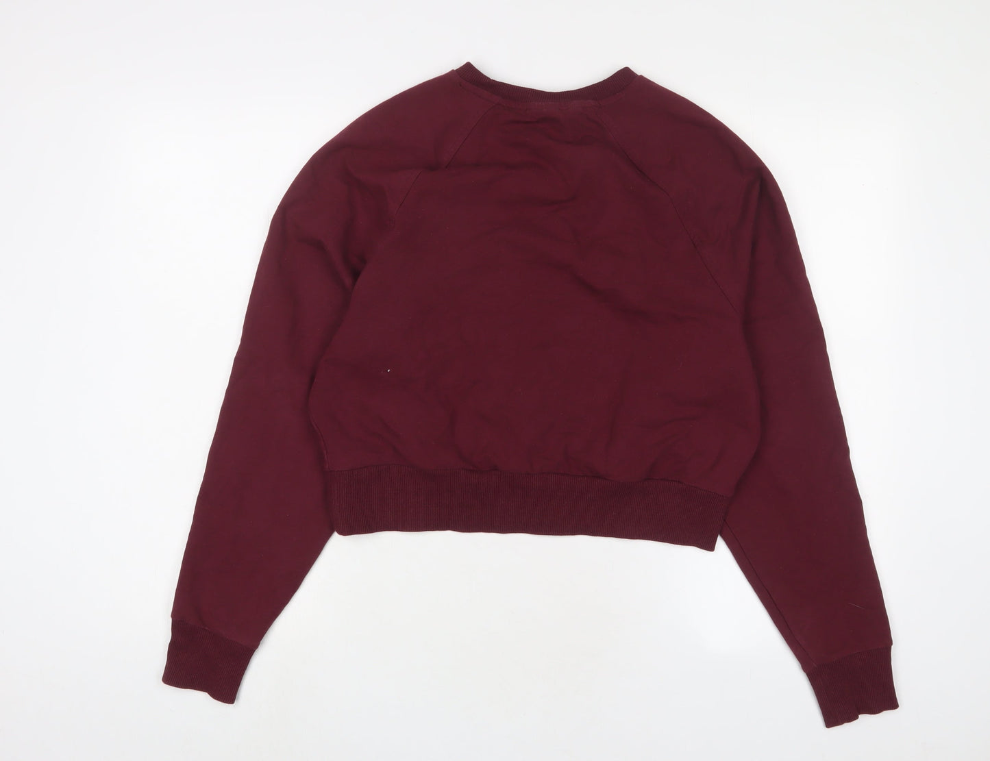 Myprotein Womens Red Cotton Pullover Sweatshirt Size M Pullover - Logo