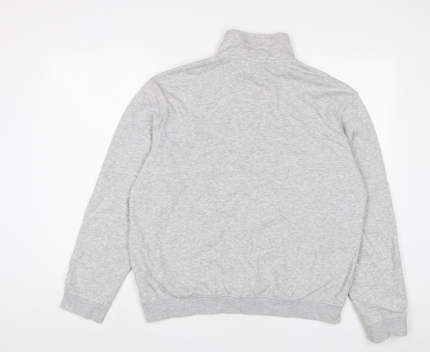 H&M Mens Grey Cotton Pullover Sweatshirt Size M