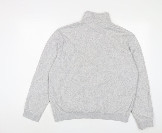 H&M Mens Grey Cotton Pullover Sweatshirt Size M