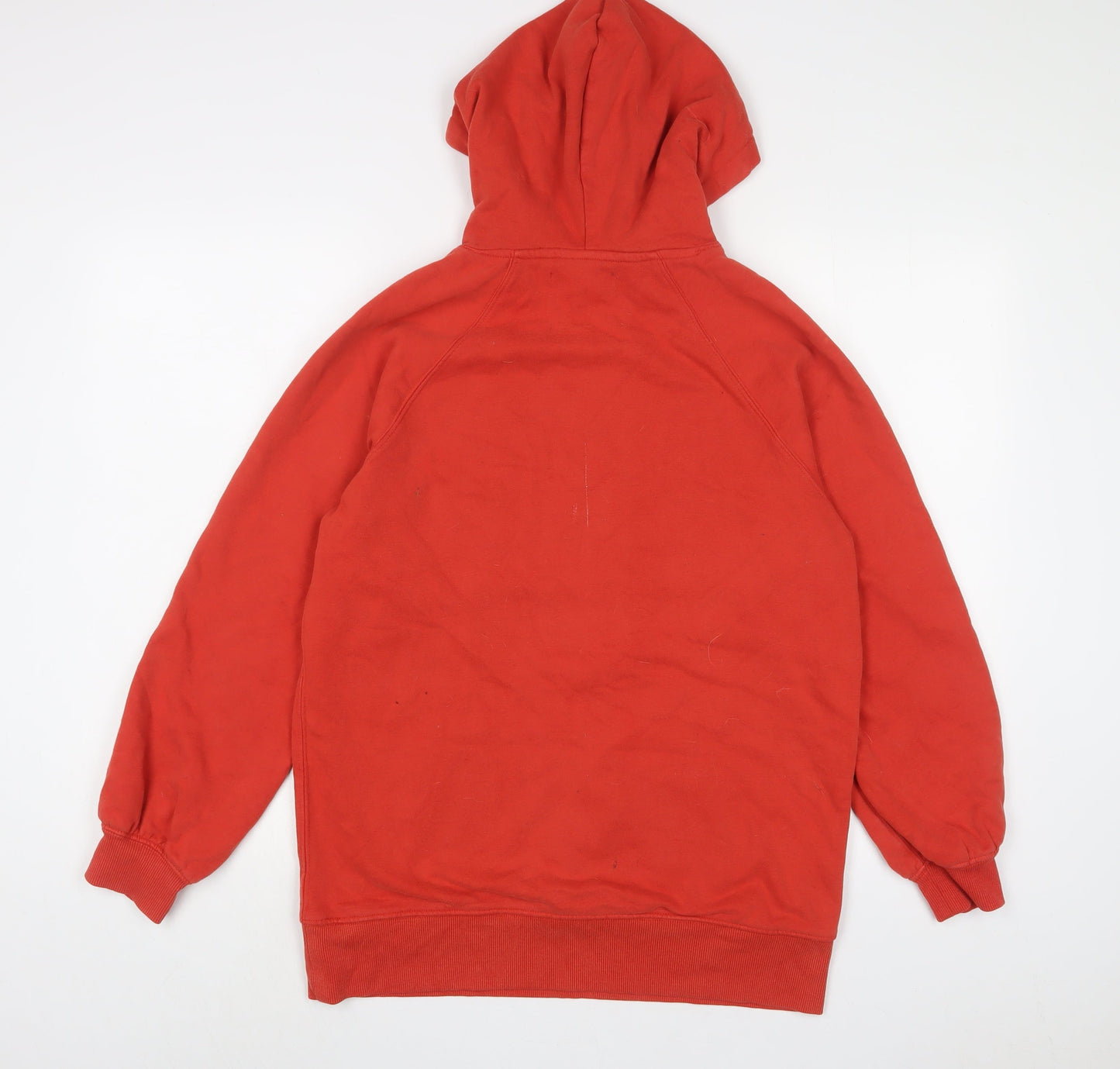 NEXT Womens Orange Cotton Pullover Hoodie Size XS Pullover