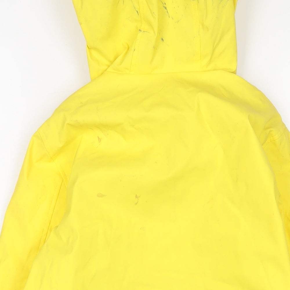 Topshop Womens Yellow Jacket Size 8 Zip