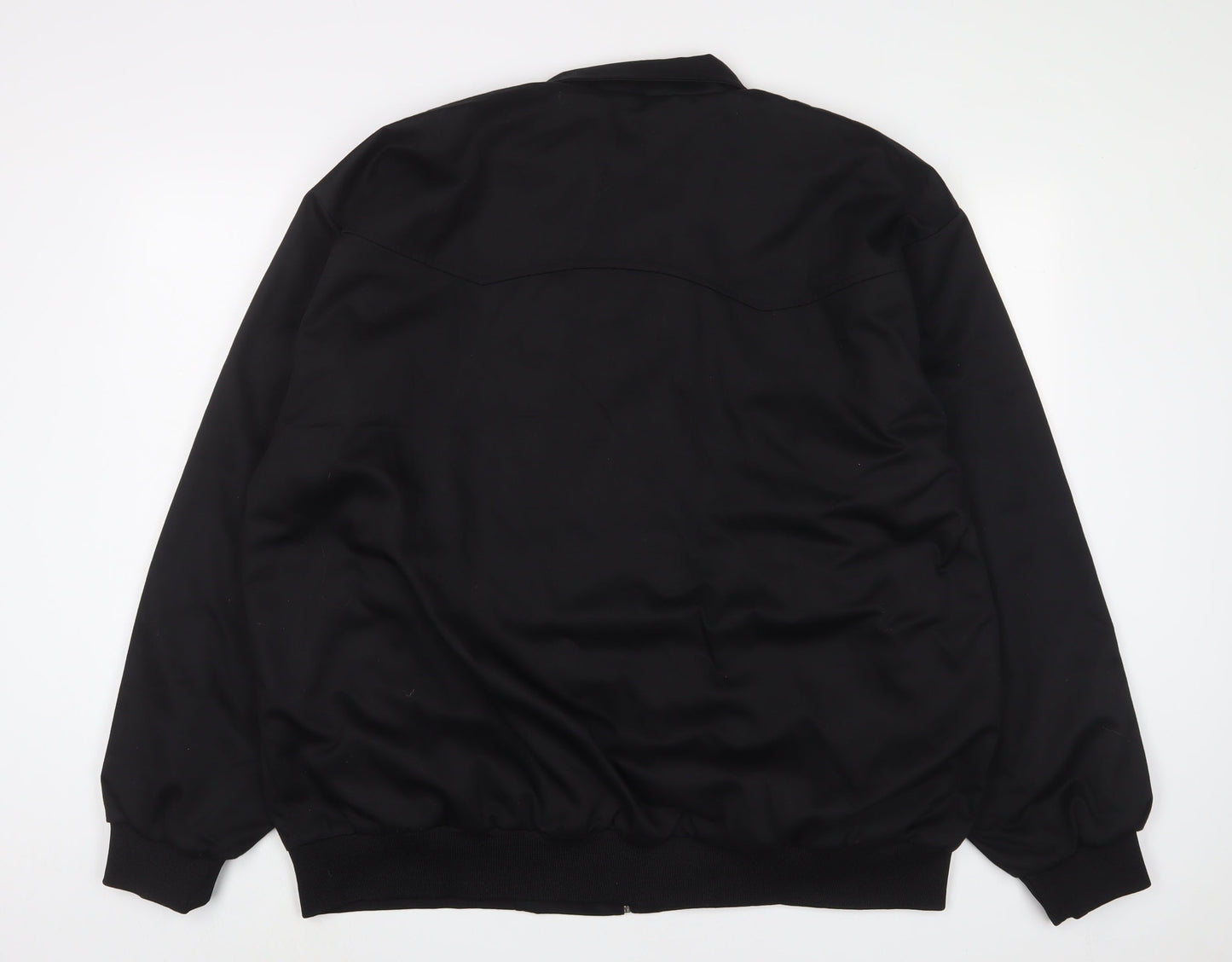 unborn coulture clothing Mens Black Jacket Size 3XL Zip