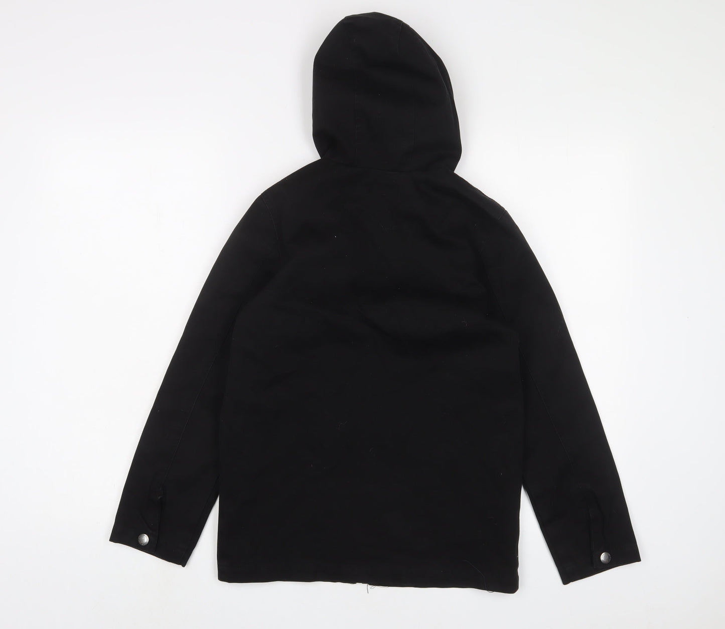 DC Shoes Boys Black Jacket Size 12 Years Zip