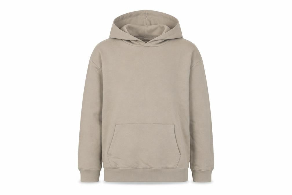 Marks & Spencer Boys Beige Cotton Pullover Hoodie Size 12-13 Years Pullover