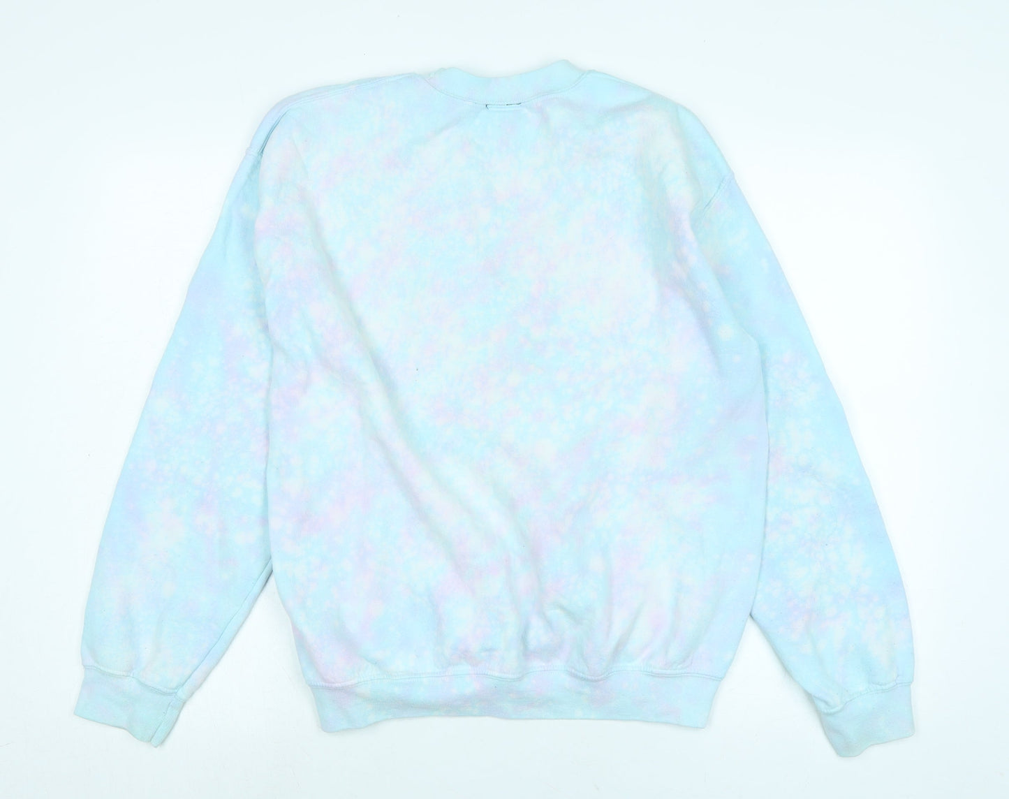 rachet Womens Blue Polyester Pullover Sweatshirt Size M - Logo