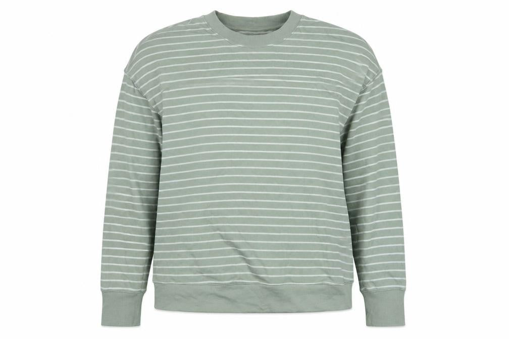Uniqlo Womens Green Cotton Pullover Sweatshirt Size L