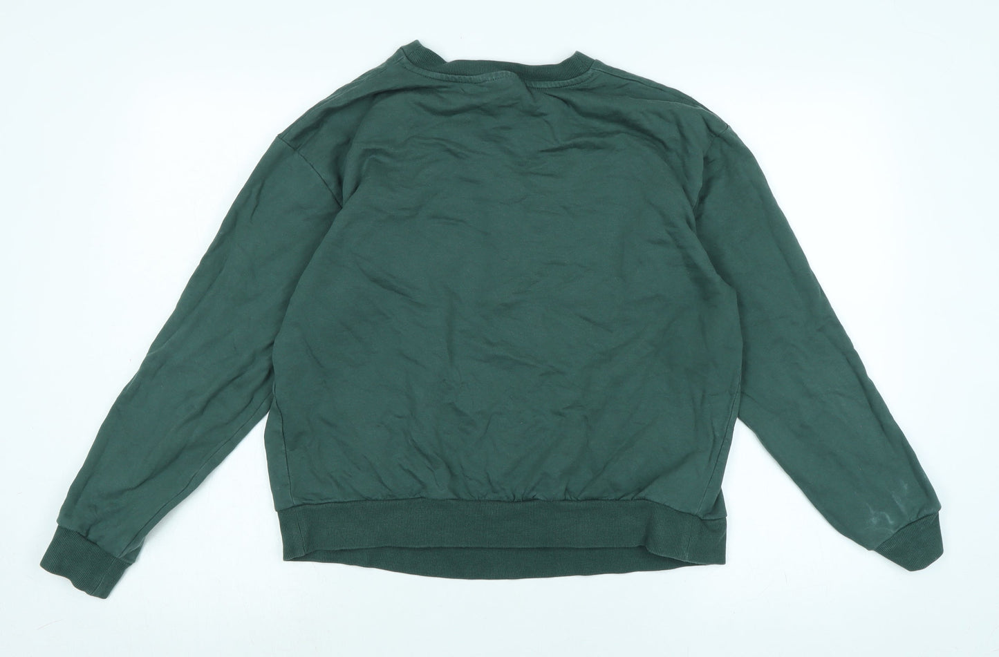 ASOS Womens Green Polyester Pullover Sweatshirt Size 12