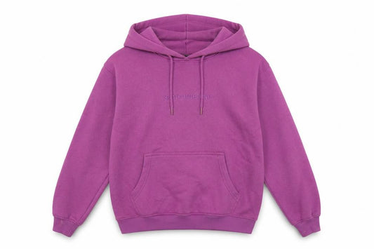 PRETTYLITTLETHING Womens Purple Polyester Pullover Hoodie Size S