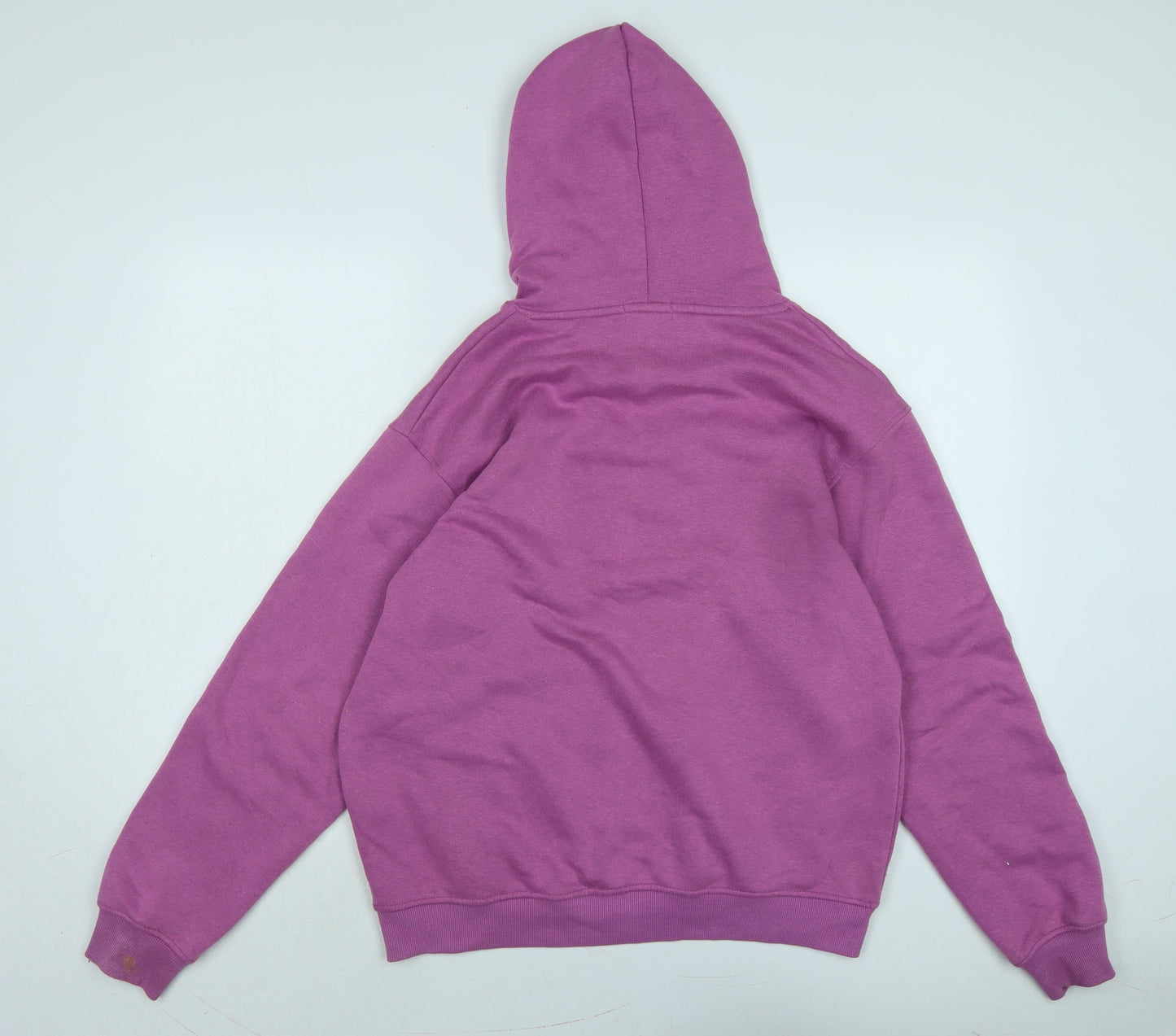 PRETTYLITTLETHING Womens Purple Polyester Pullover Hoodie Size S