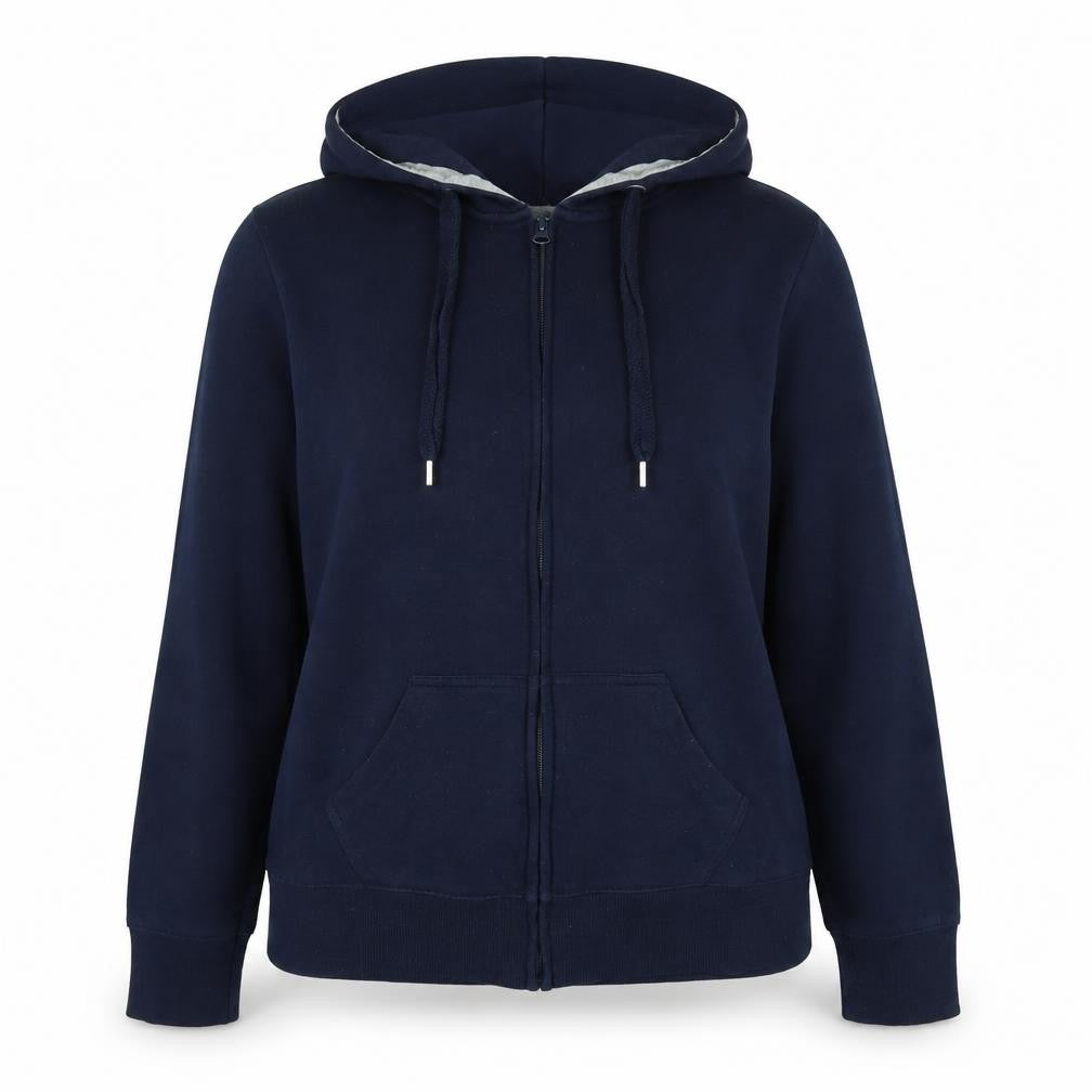 Marks & Spencer Womens Blue Jacket Size 14 Zip