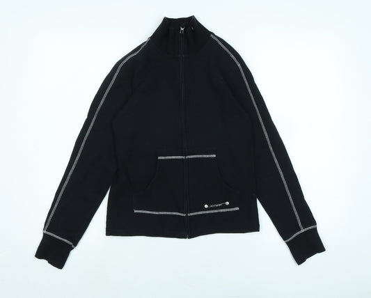 Next Sport Womens Black Jacket Size 10 Zip