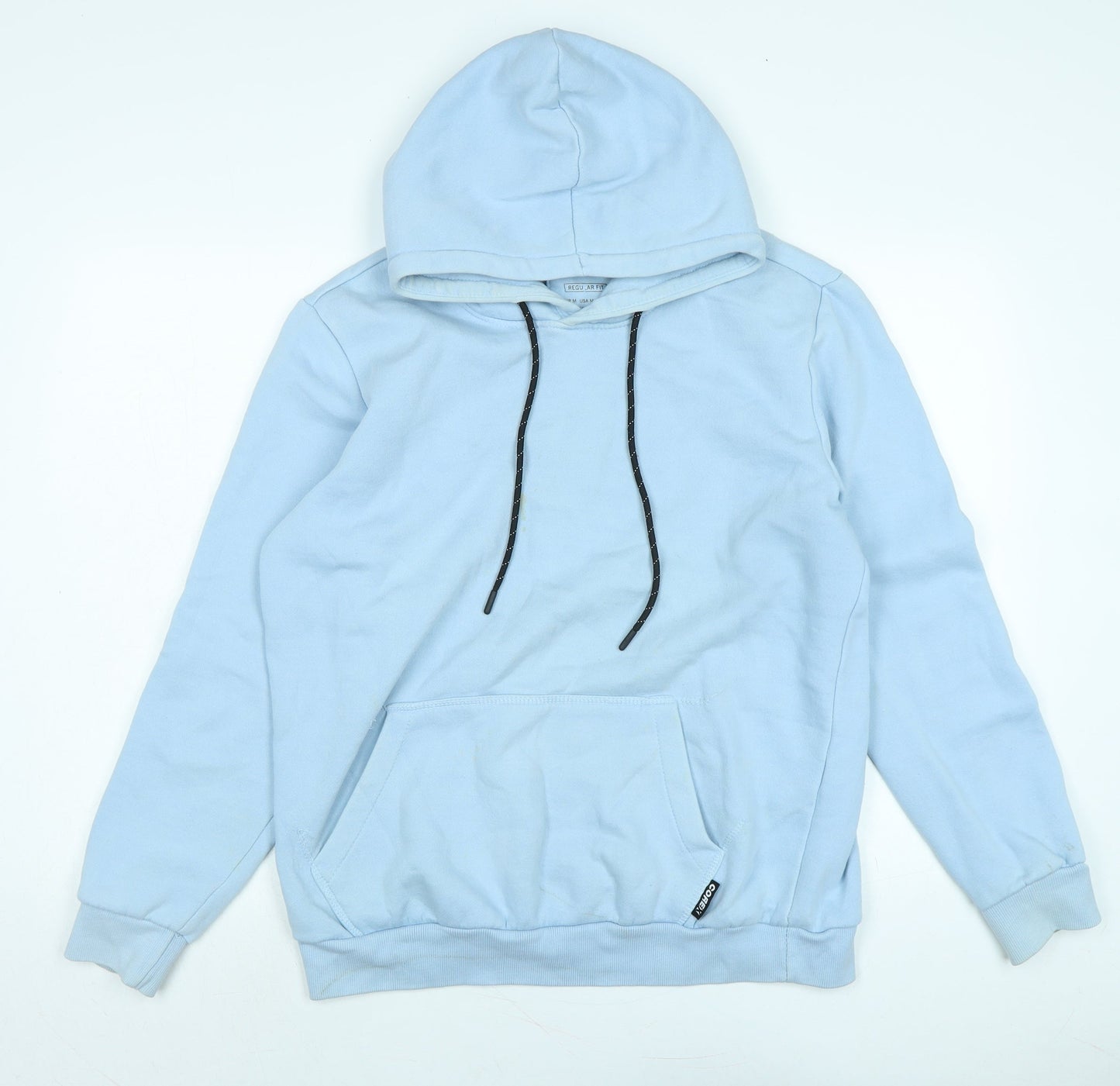 Berkshire Womens Blue Polyester Pullover Hoodie Size M