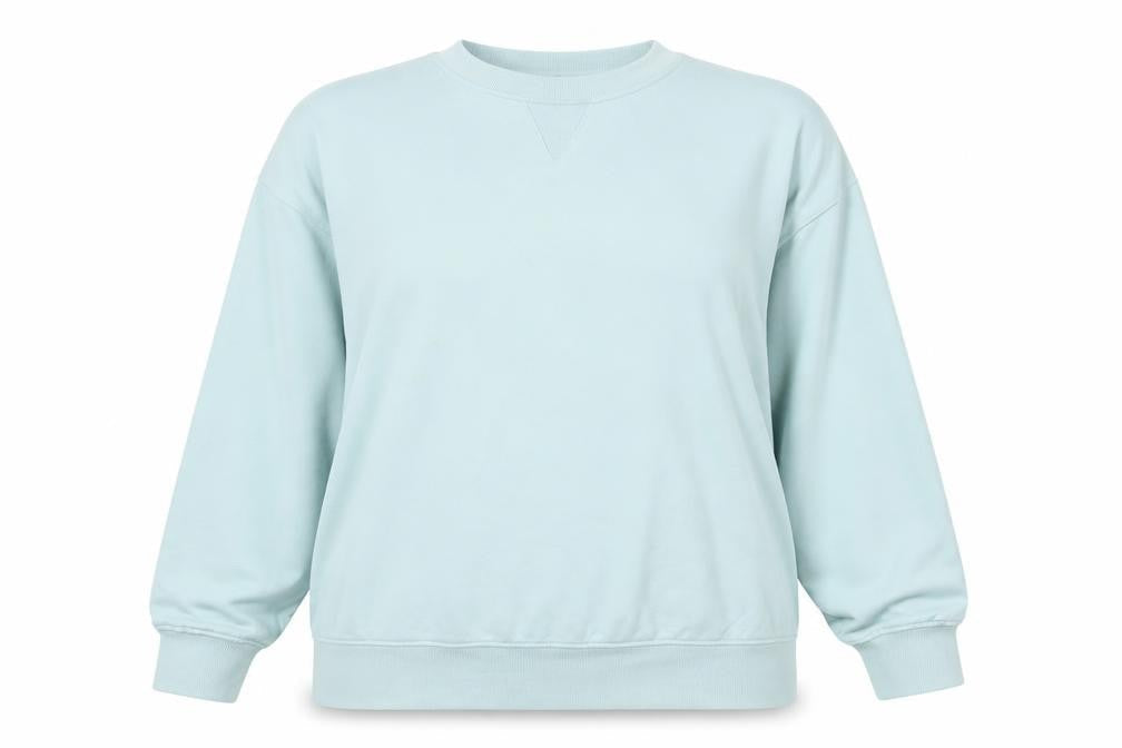 Zara Womens Green Cotton Pullover Sweatshirt Size M