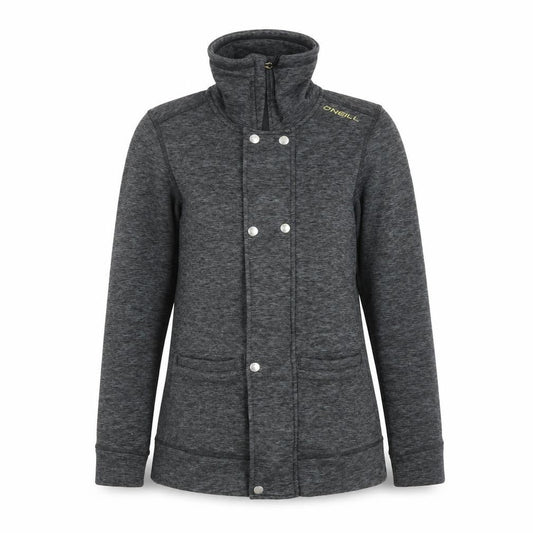 Womens UK XS Regular O'Neill Grey Full Zip Sweatshirt
