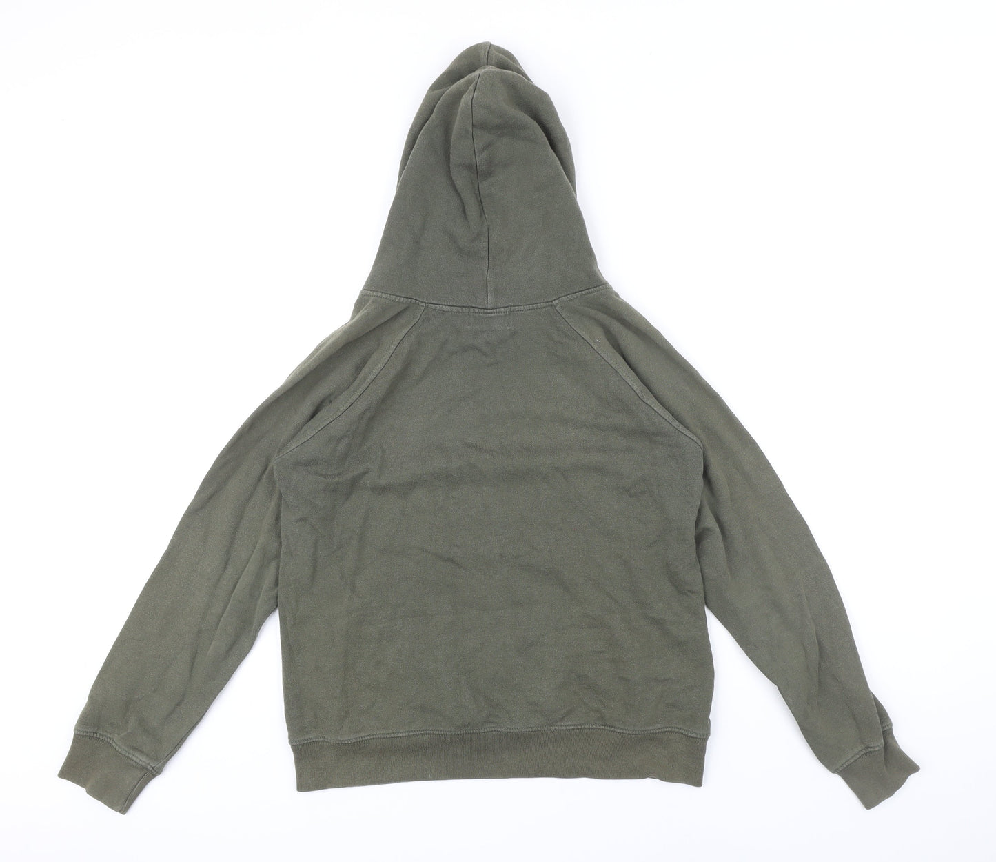 Goldigga Womens Green 100% Cotton Pullover Hoodie Size S