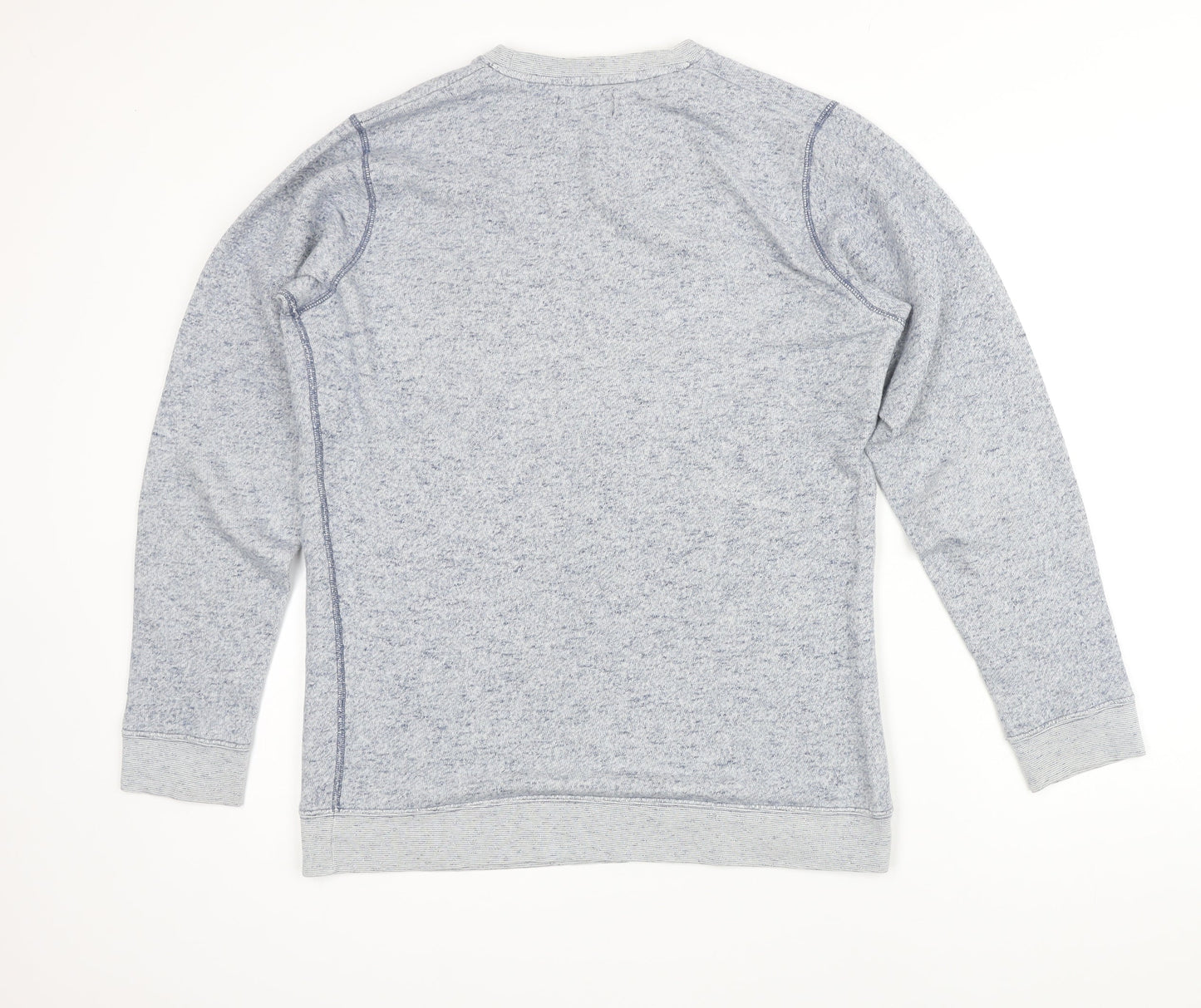 Shore Leave Womens Blue Cotton Pullover Sweatshirt Size M