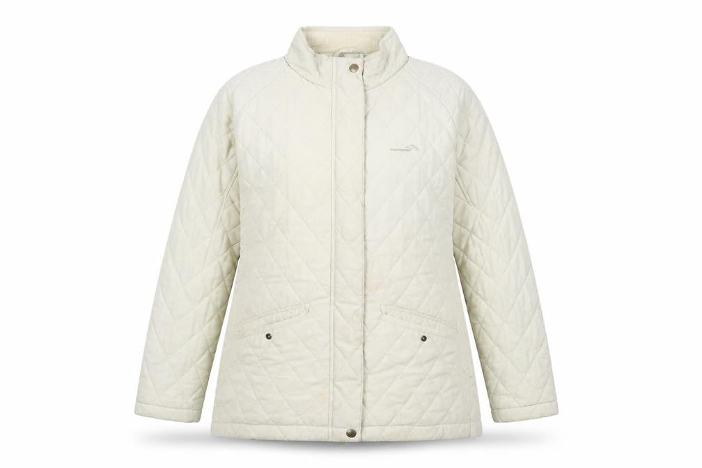 Womens UK Size 16  Mountain Life Beige Polyester Coat