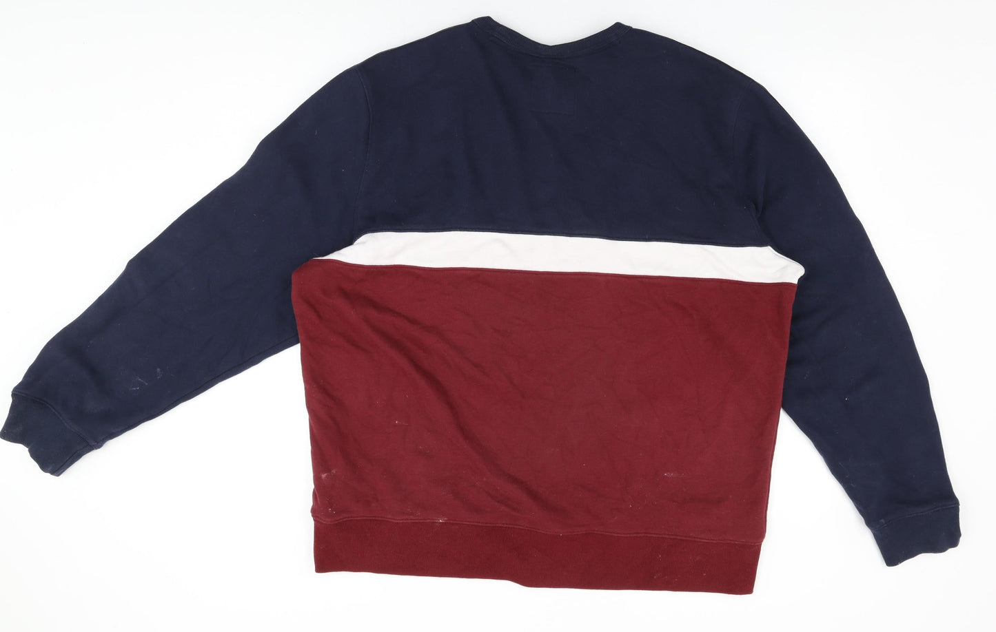 Hollister Mens Red Cotton Pullover Sweatshirt Size 2XL