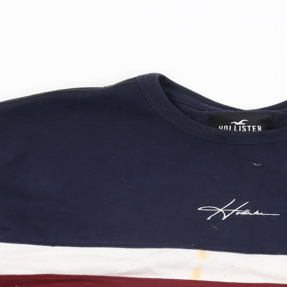 Hollister Mens Red Cotton Pullover Sweatshirt Size 2XL