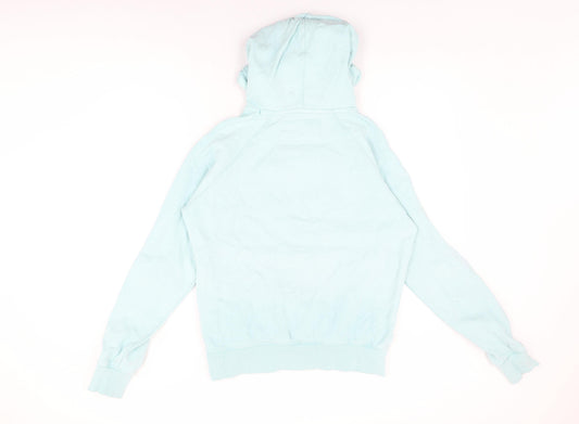Quba & Co Womens Blue Cotton Pullover Hoodie Size 6 Pullover - British Sailmakers