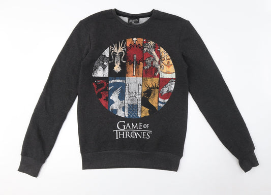 Game of Thrones Unisex Black XS Sweatshirt Pullover
