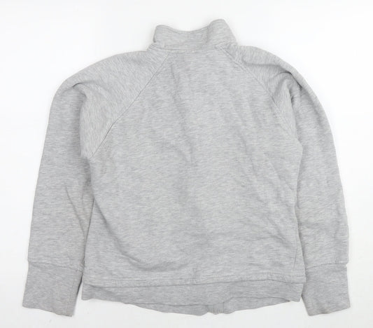 LA Gear Womens Grey Polyester Full Zip Sweatshirt Size 14 Pullover