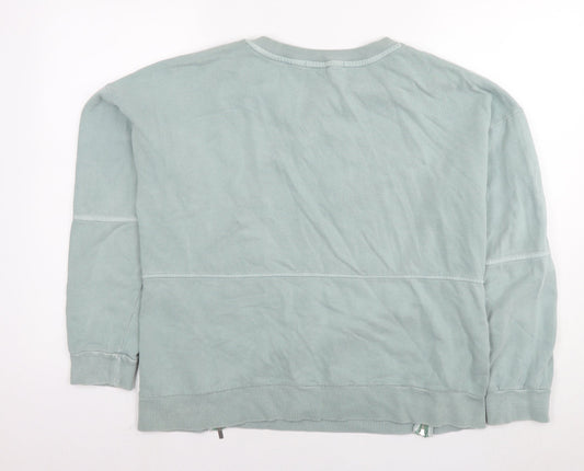 NEXT Womens Blue Cotton Pullover Sweatshirt Size M Pullover