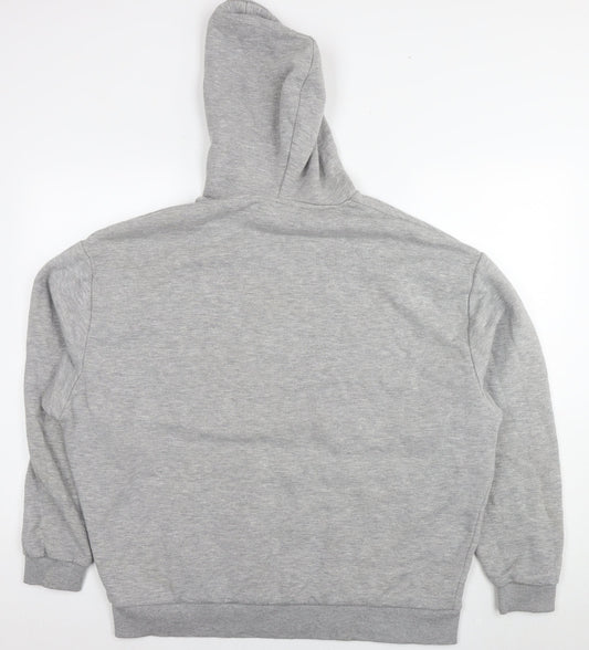 ASOS Womens Black Cotton Pullover Hoodie Size XL Pullover