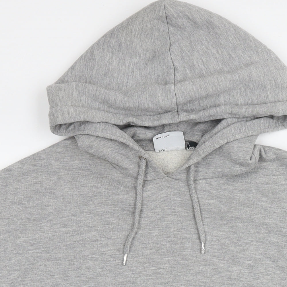 ASOS Womens Black Cotton Pullover Hoodie Size XL Pullover