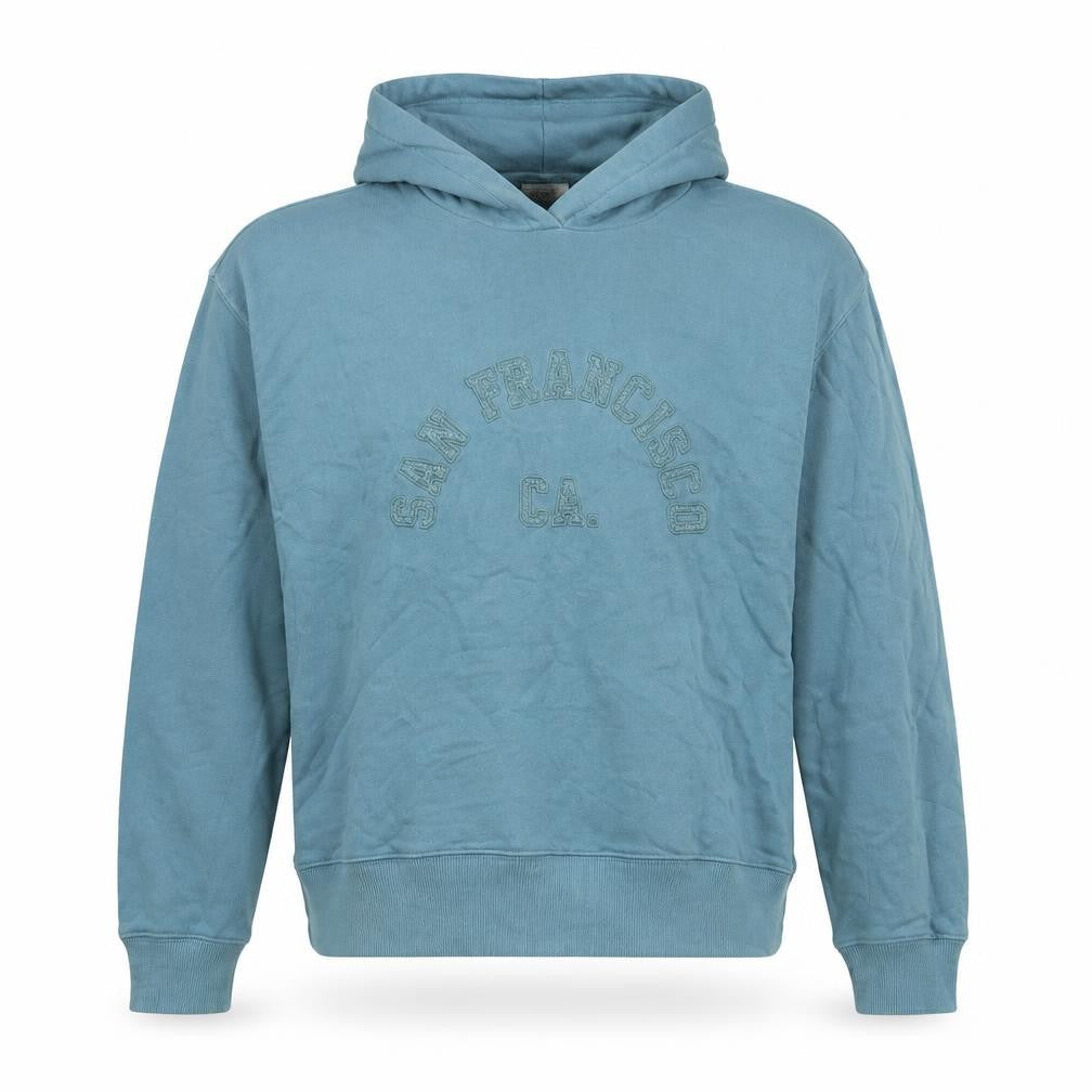 Marks & Spencer Mens Blue Polyester Pullover Hoodie Size M