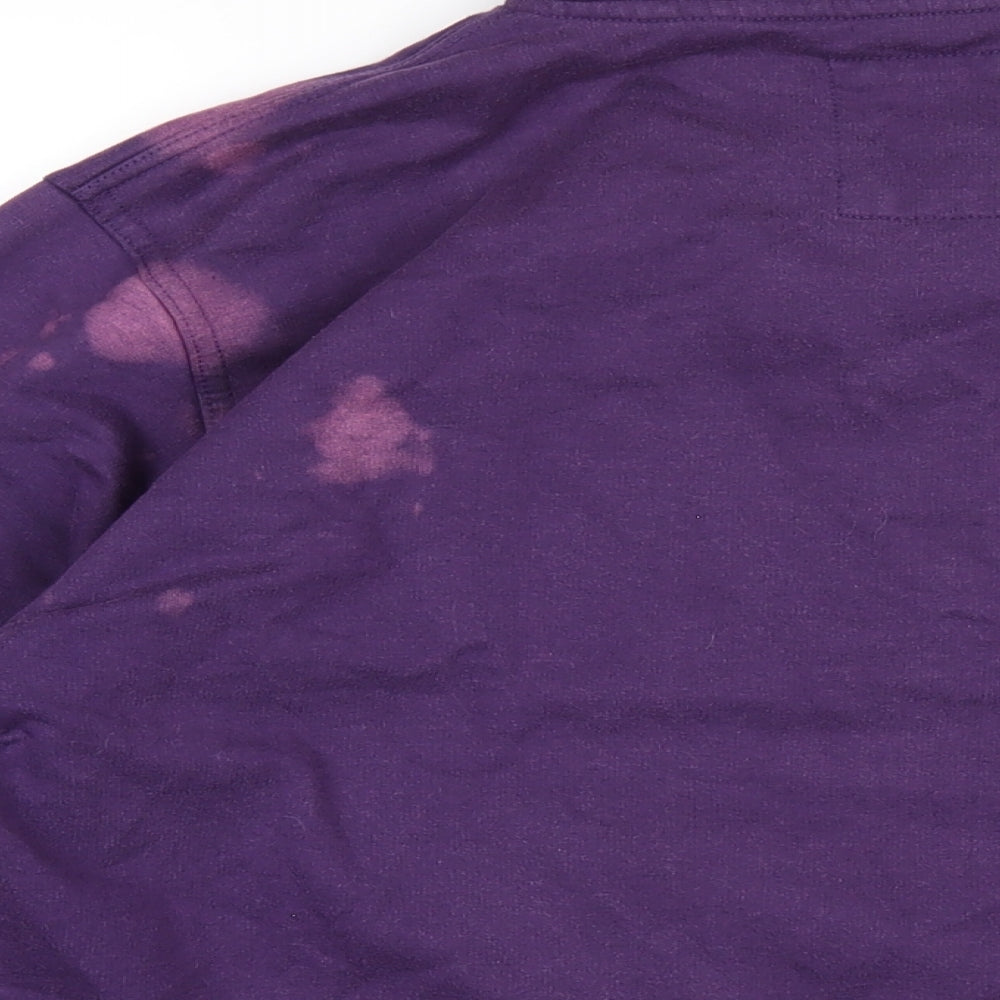 Crew Clothing Mens Purple Cotton Pullover Sweatshirt Size XL