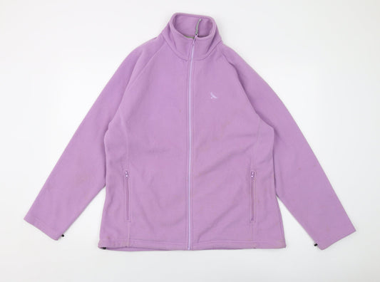 Hawhshead Womens Pink Jacket Size 16 Zip