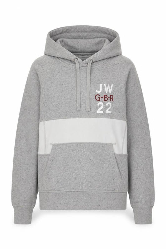 Womens UK 6 Regular Jack Wills Grey Pullover Hoodie
