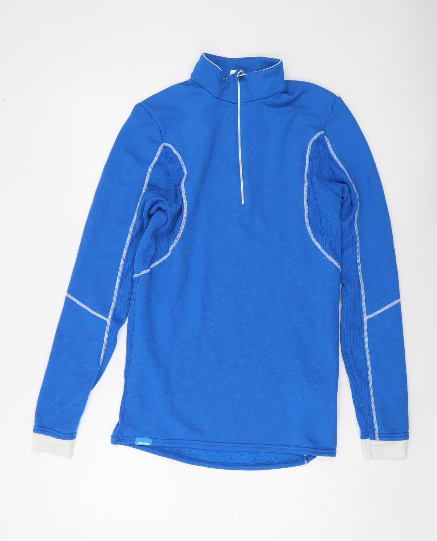 Oxylane Mens Blue Polyester Pullover Sweatshirt Size M