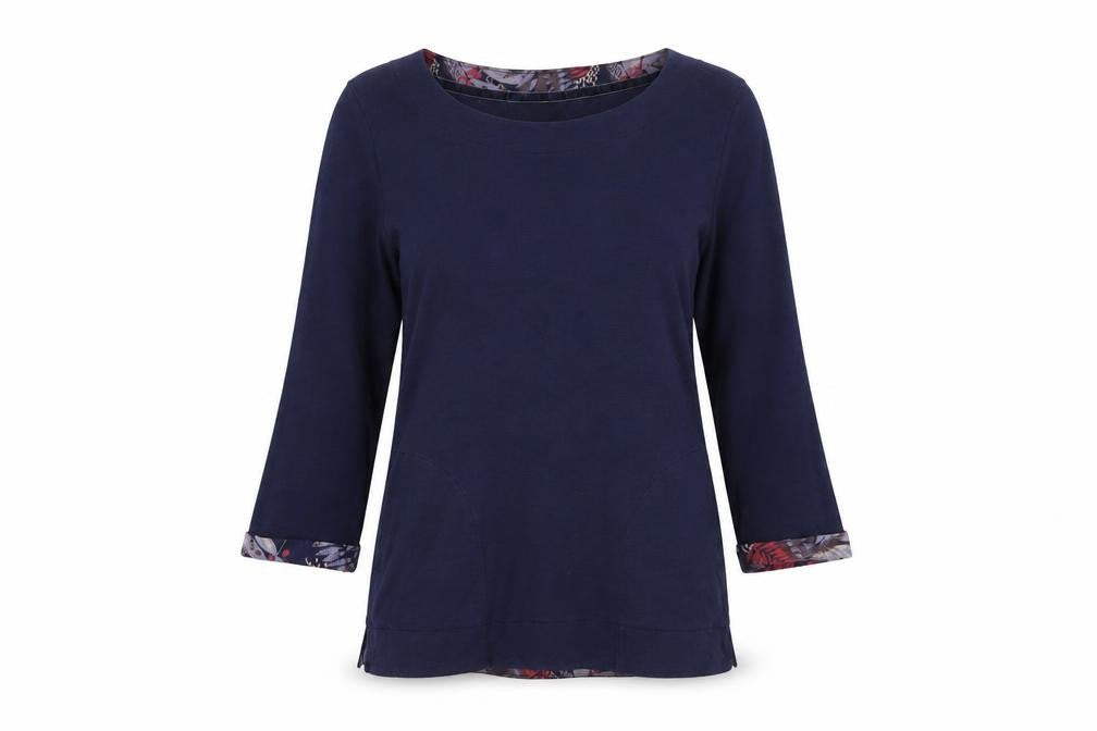 Womens UK Size XS Dickins & Jones Black Cotton T-Shirt
