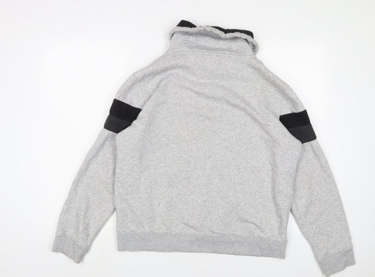 H&M Mens Grey Cotton Pullover Sweatshirt Size M