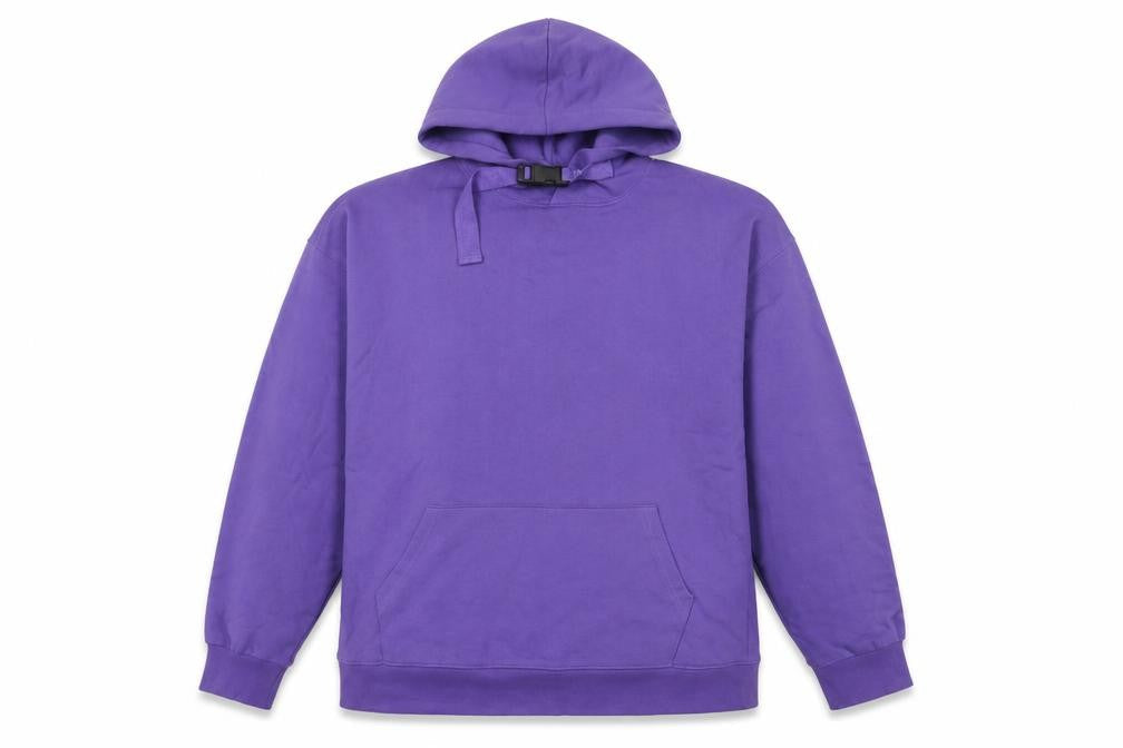ASOS Womens Purple Cotton Pullover Hoodie Size 10 Pullover - Buckle