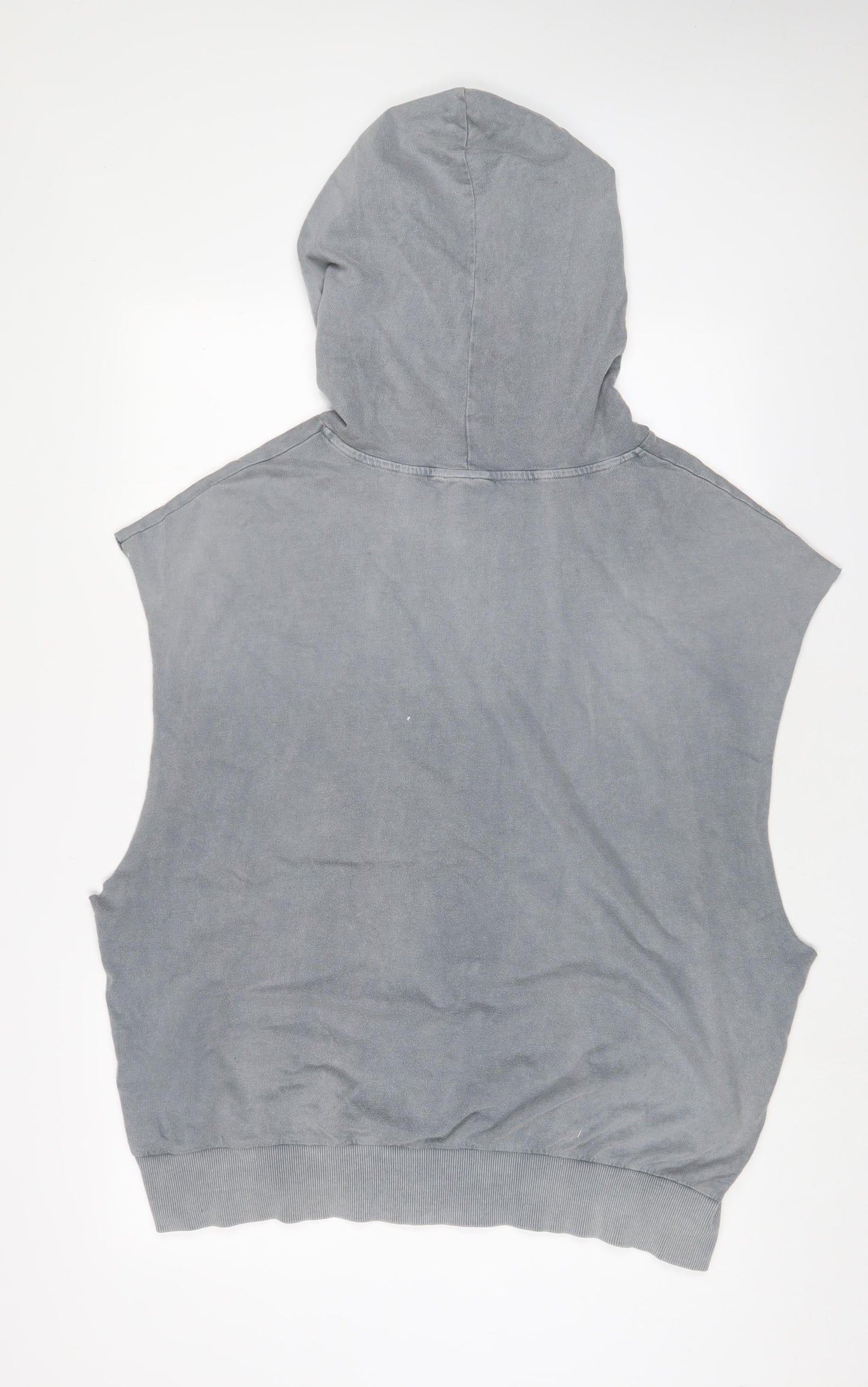 ASOS Womens Grey Cotton Pullover Hoodie Size 16 Pullover