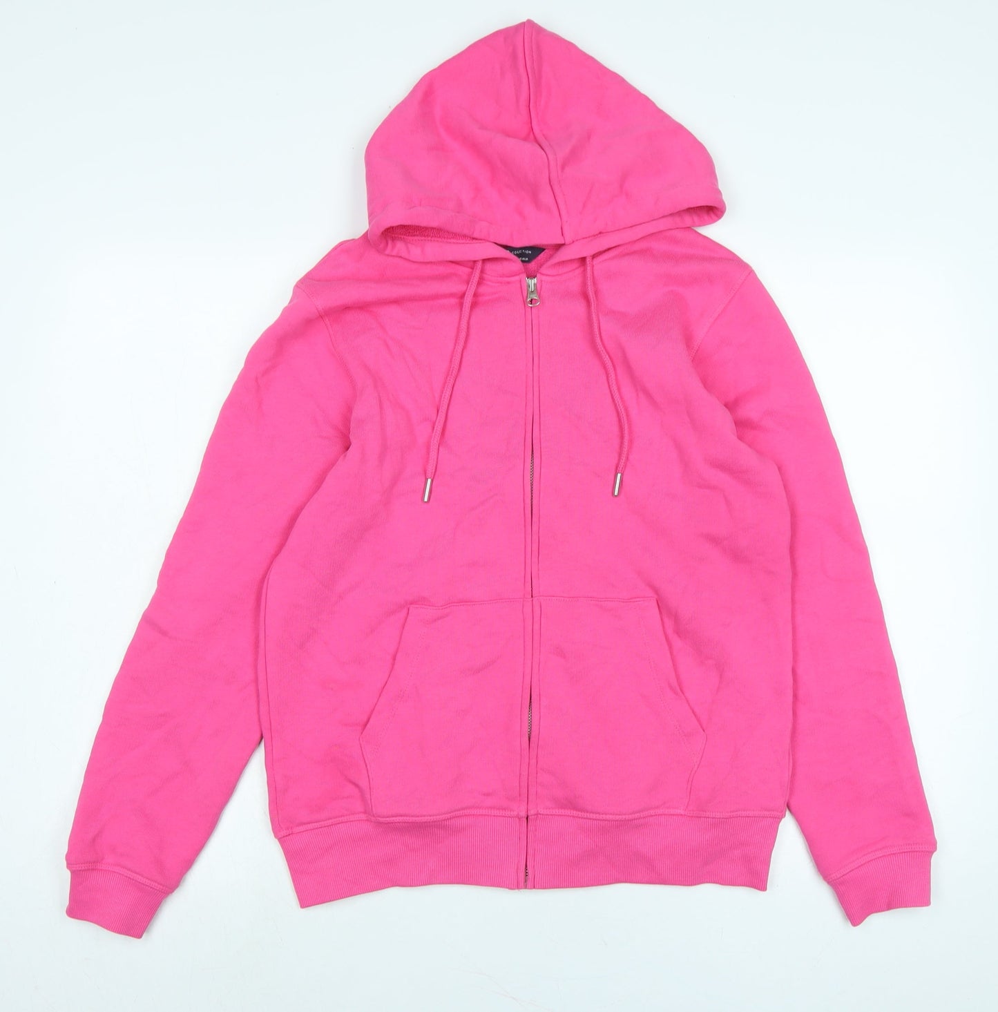 Marks and Spencer Womens Pink Jacket Size 10 Zip