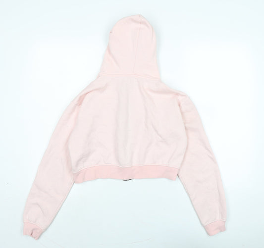 PRETTYLITTLETHING Womens Pink Jacket Size 8 Zip