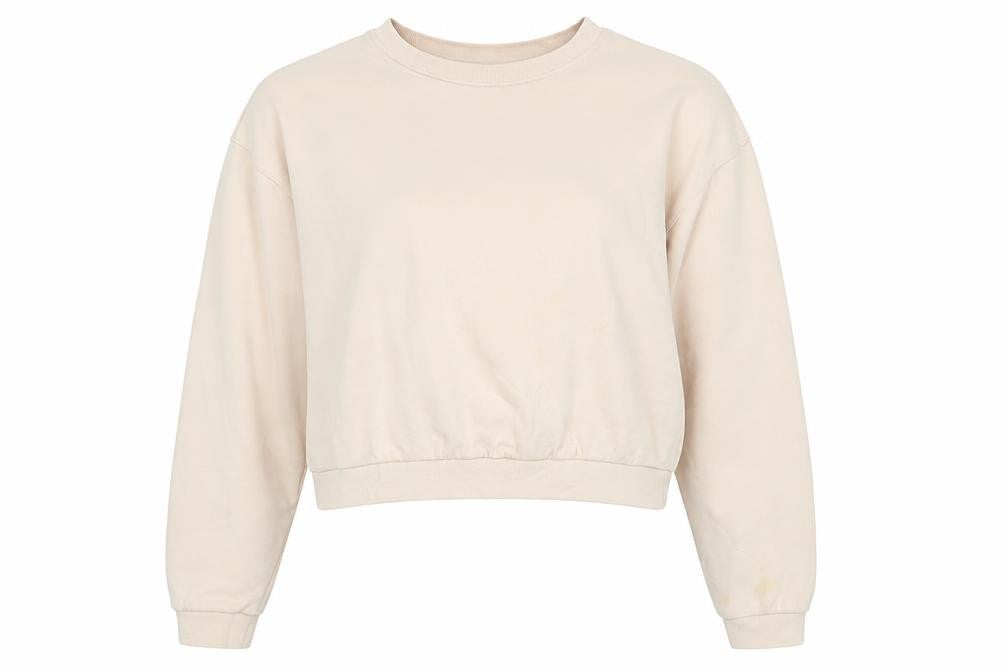 Divided Womens Pink Polyester Pullover Sweatshirt Size M