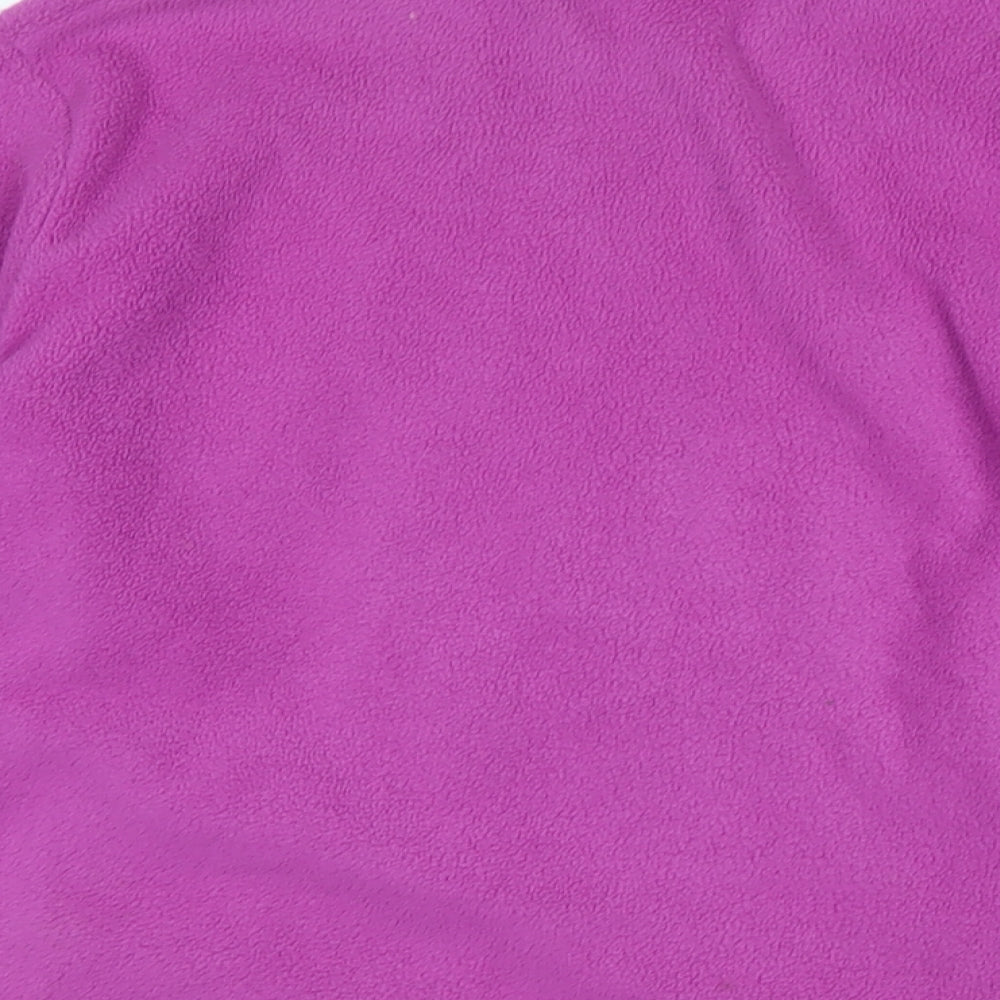 Marks and Spencer Womens Purple Jacket Size 14 Zip