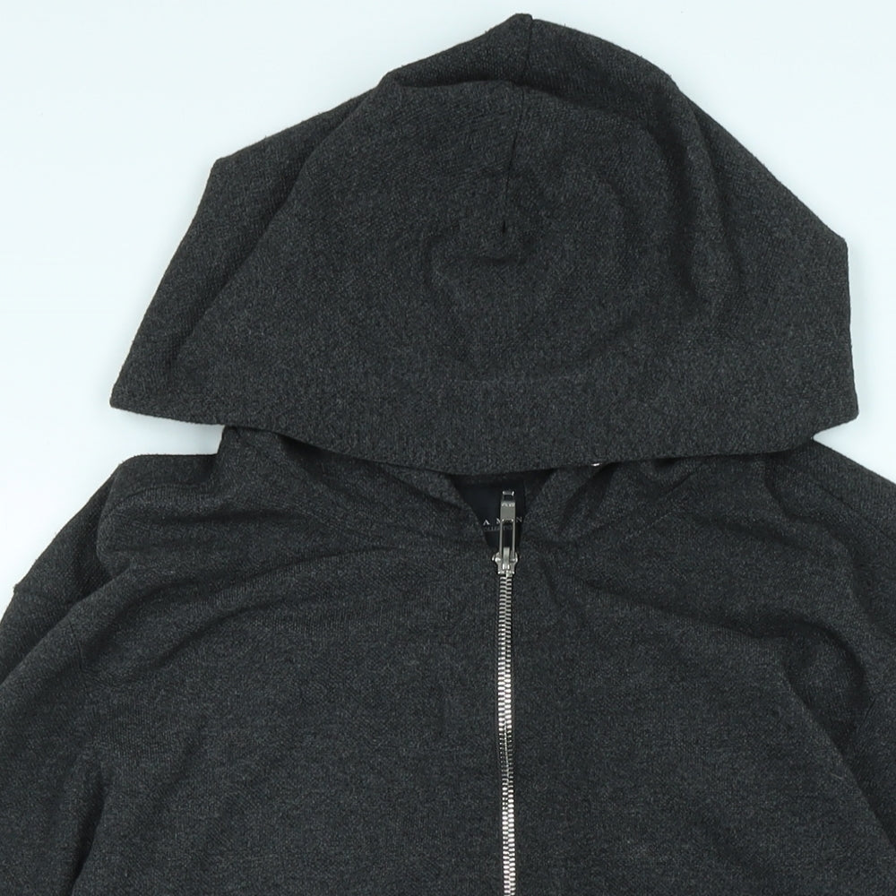 Zara Mens Grey Jacket Size M Zip