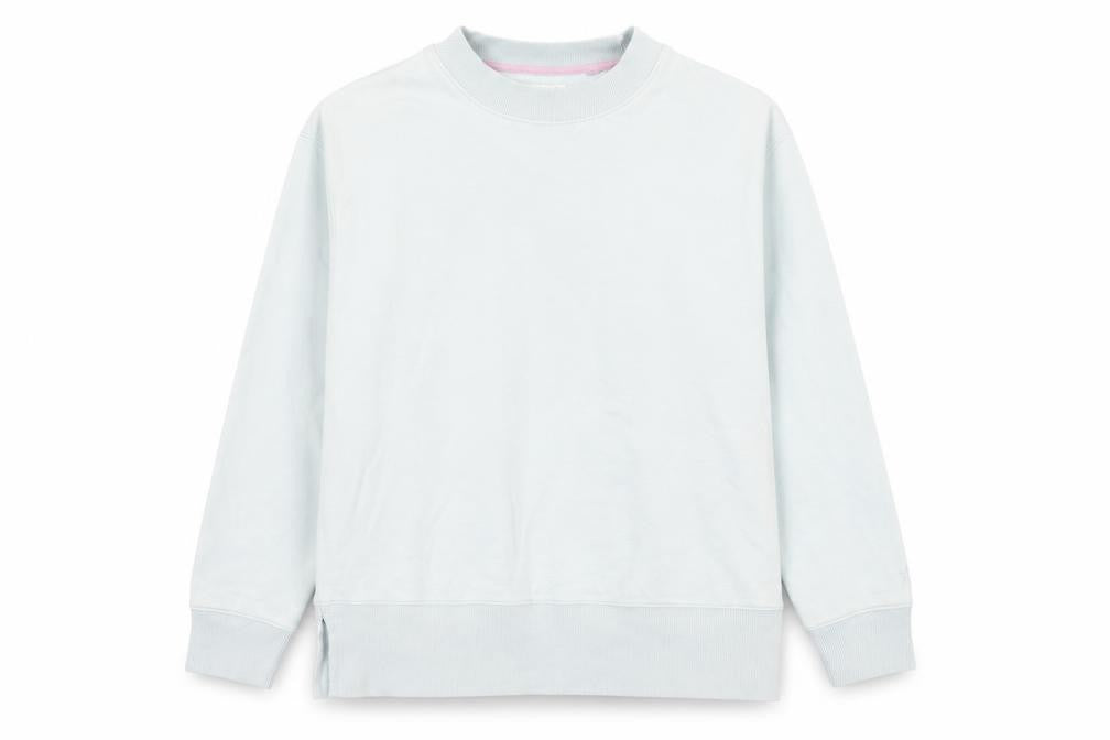 Next Womens Blue Cotton Pullover Sweatshirt Size M Pullover