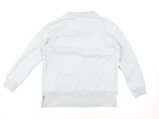 NEXT Womens Blue Cotton Pullover Sweatshirt Size M Pullover