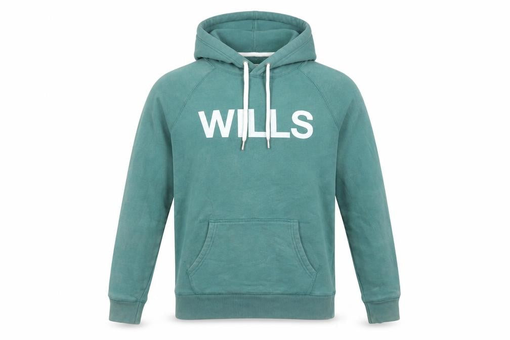 Mens UK XS Regular Jack Wills Green Pullover Hoodie