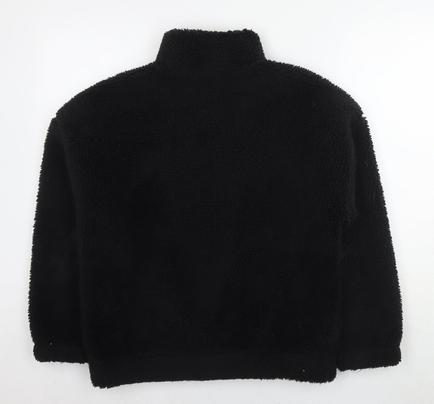 New Look Womens Black Polyester Pullover Sweatshirt Size S Pullover