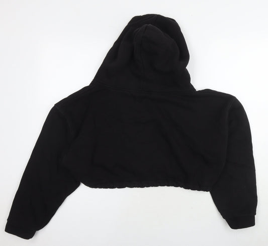 COS Womens Black Polyester Pullover Hoodie Size S Pullover